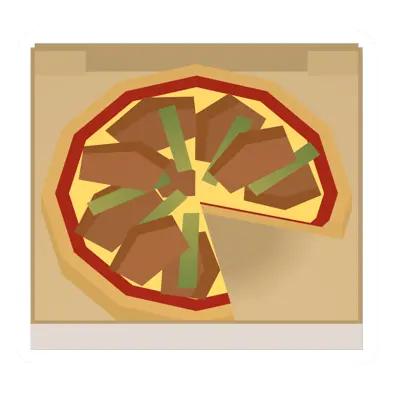 Unturned Hunter's Pizza Box (3 pieces left) barricade icon