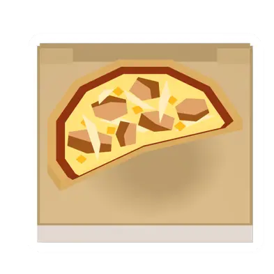 Unturned Teriyaki Chicken Pizza Box (2 pieces left) barricade icon