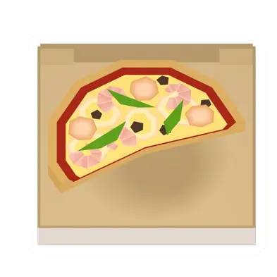 Unturned Seafood Pizza Box (2 pieces left) barricade icon