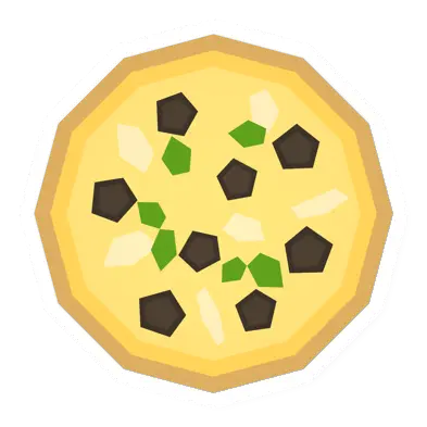 Unturned Black Truffle Pizza food icon