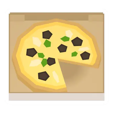 Unturned Black Truffle Pizza Box (3 pieces left) barricade icon