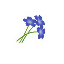 Unturned Blue Flower barricade icon