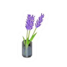 Unturned Purple Flower Vase barricade icon