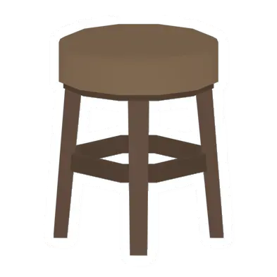 Unturned Pine Stool barricade icon
