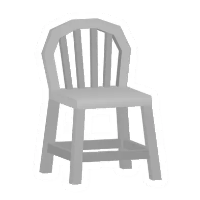Unturned Metal Saloon Chair barricade icon