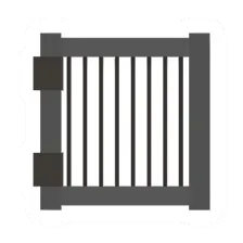 Unturned Metal Fence Door barricade icon