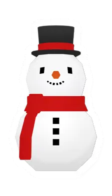 Unturned Snowman barricade icon