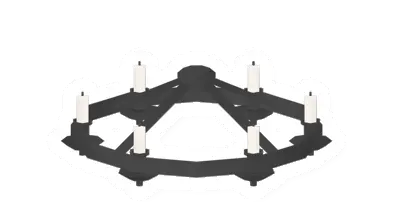 Unturned Candle Chandelier barricade icon