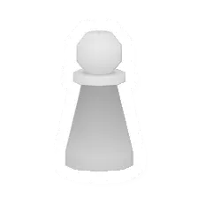 Unturned White Pawn barricade icon