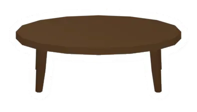 Unturned Pine Low Table barricade icon