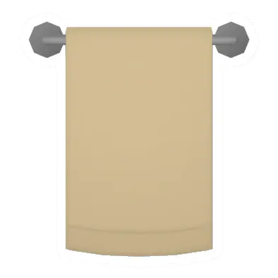 Unturned Towel Holder (Beige) storage icon