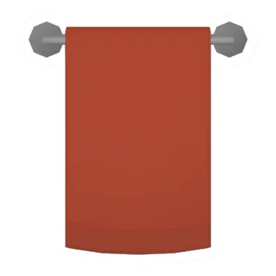 Unturned Towel Holder (Red) storage icon