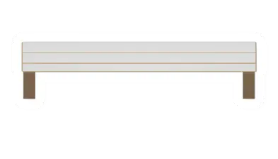 Unturned Birch Wall Shelf storage icon