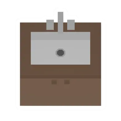 Unturned Maple Plumbed Sink barricade icon