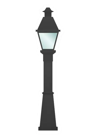 Unturned Lamppost (Night Light) barricade icon