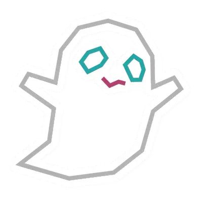 Unturned Halloween Neon (Ghost) barricade icon