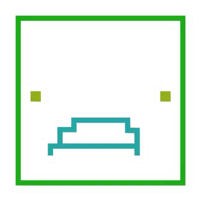 Unturned Halloween Neon (Zombie) barricade icon