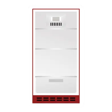 Unturned Metal Refrigerator Body (Red) storage icon