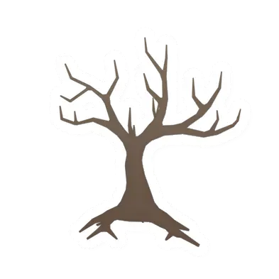 Unturned Dead Tree barricade icon