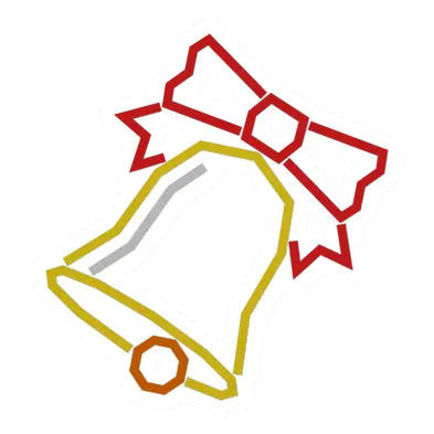 Unturned Christmas Neon (Bell) barricade icon