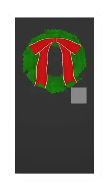 Unturned Metal Door with Wreath barricade icon