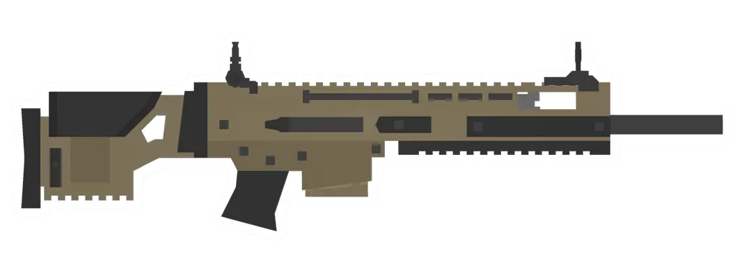 Unturned SCAR 20S 6.5CM SSR gun icon