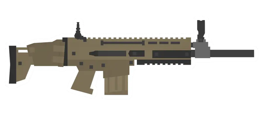Unturned SCAR-H gun icon