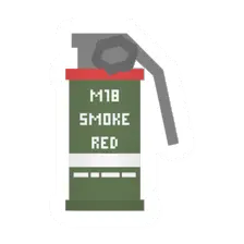Unturned M18 Red Smoke Grenade throwable icon