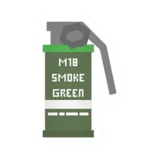 Unturned M18 Green Smoke Grenade throwable icon