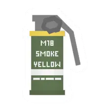 Unturned M18 Yellow Smoke Grenade throwable icon
