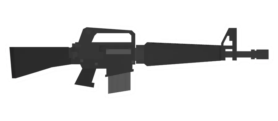 Unturned M16A1 Modified gun icon
