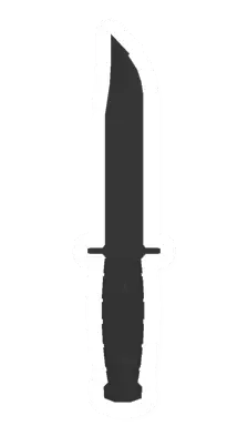 Unturned CMFK D2 Combat Knife melee weapon icon