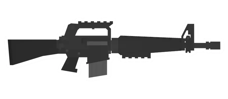 Unturned M16A1 Modified gun icon