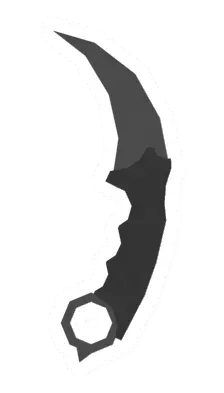 Unturned Honshu Black Karambit melee weapon icon