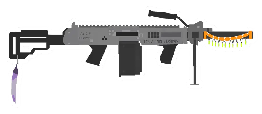 Unturned Lend Lease Ultimax 100 gun icon