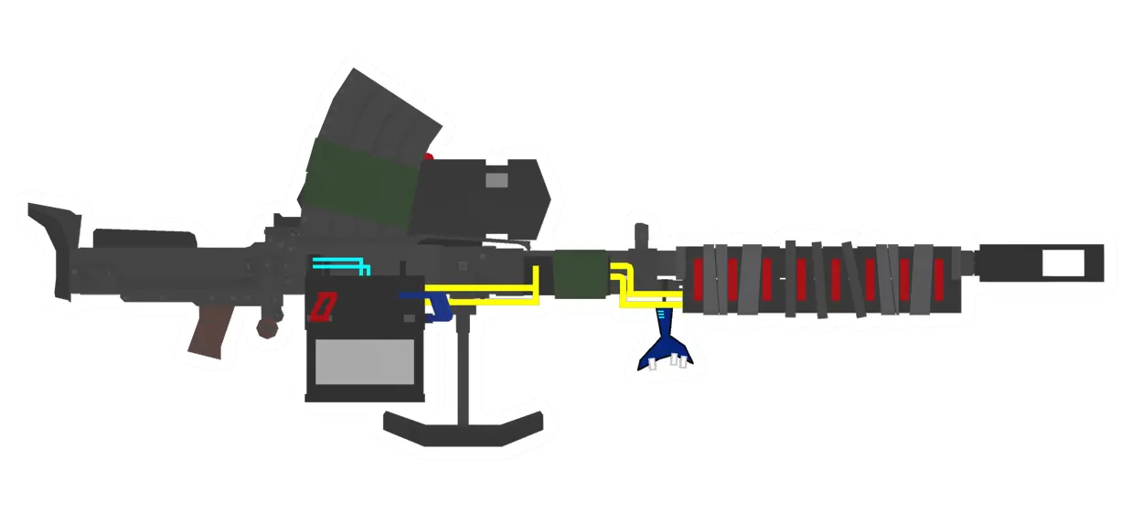 Unturned DIY Lahti L-39 Anti-Tryhard gun icon