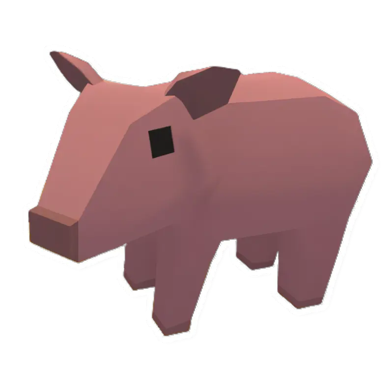 Unturned Pig animal icon