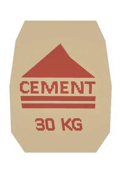 Unturned Concrete Bag supply icon