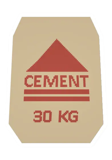 Unturned Concrete Bag supply icon