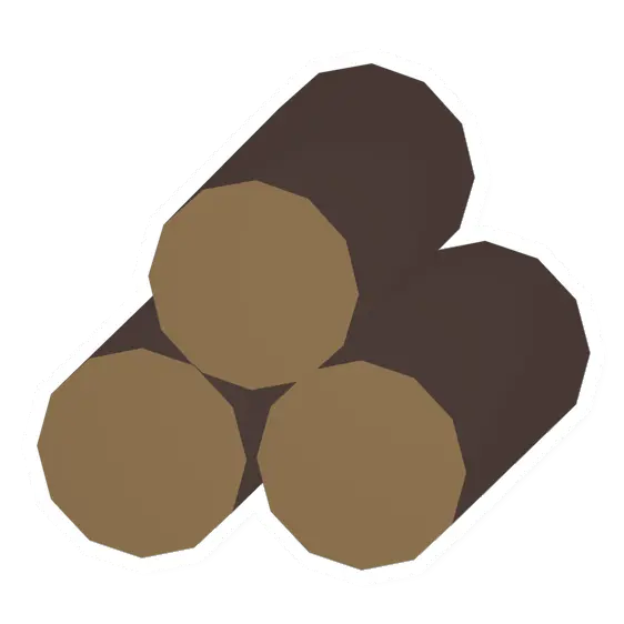 Unturned Pine Log Pile barricade icon