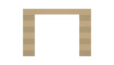 Unturned Eucalyptus Log Garage Doorway barricade icon