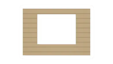 Unturned Eucalyptus Plank Window barricade icon