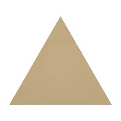 Unturned Triangular Eucalyptus Roof barricade icon