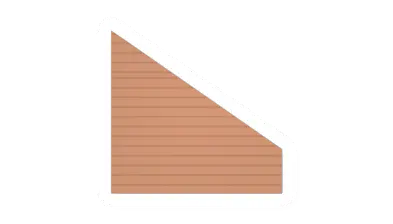 Unturned Maple Plank Ramp Wall barricade icon