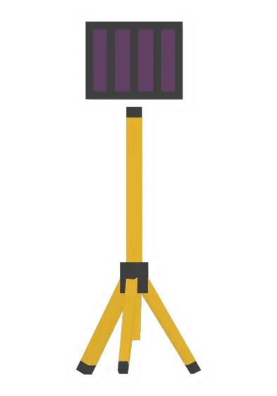 Unturned Purple Spotlight barricade icon