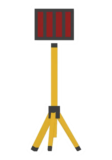 Unturned Red Spotlight barricade icon