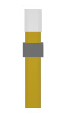 Unturned Mounted Yellow Flare barricade icon