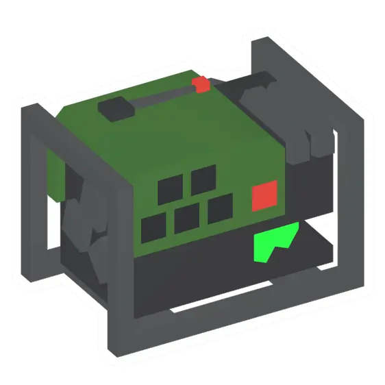 Unturned Safezone Radiator barricade icon