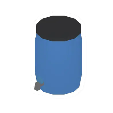 Unturned Rain Water Barrel barricade icon