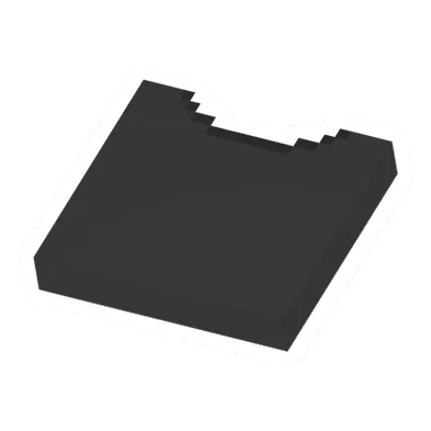 Unturned Black Sleeved Top clothing icon